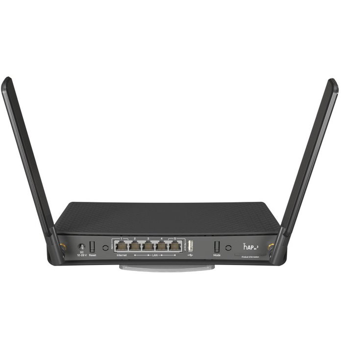 MikroTik hAP ac³ RBD53iG-5HacD2HnD con 5 puertos Gigabit Ethernet y PoE MikroTik hAP ac³ RBD53iG-5HacD2HnD con 5 puertos Gigabit Ethernet y PoE